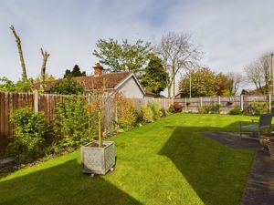 Rear garden- click for photo gallery